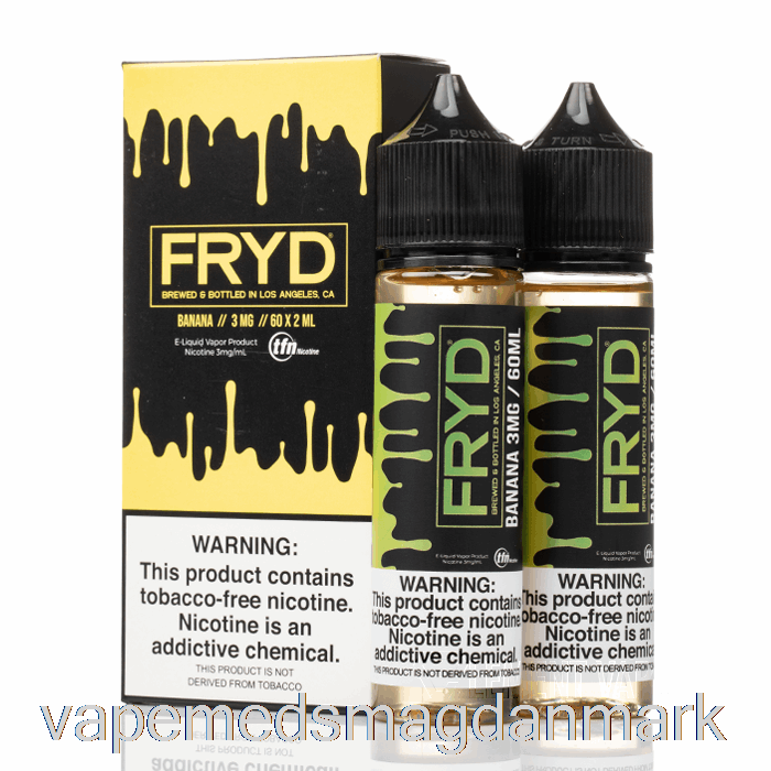 Engangs Vape Danmark Banan - Fryd E-væske - 120ml 3mg